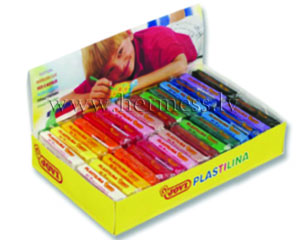 Plastilns Jovi 50g*5gab, balts